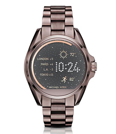 mens michael kors smartwatch at tj maxx|Michael Kors Access Bradshaw Sable Brown Touchscreen .